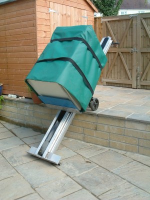 Powermate LE-1 powered stairclimber front view